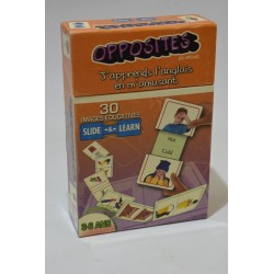 Opposites les opposés j'apprends l'anglais jeu de cartes fiches jeux images educatives