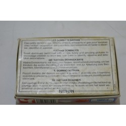 Association d'idées Domino Nathan jeu vintage jeux de société eveil educatif memo image loto