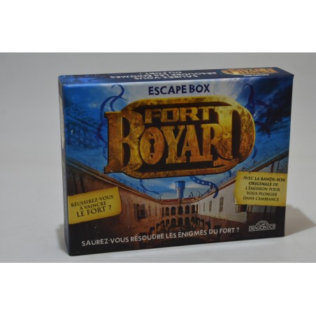 Fort Boyard Escape Box Edition les livres du dragon d'or jeu de société jeux cartes game enigmes