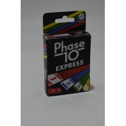 Phase 10 Express Edition Mattel Games jeu de société jeux de cartes a jouer Uno Dos Tres skip bo