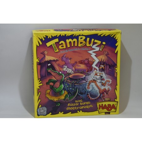 Tambuzi Edition Haba jeu de société électronique jeux buzzer bongo éclair jungle party