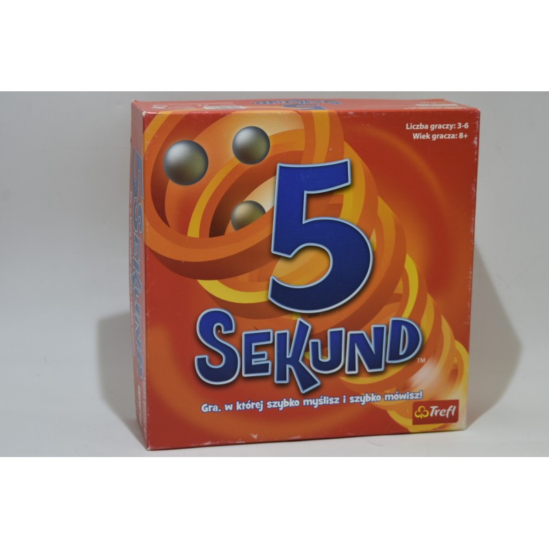 5 sekund Edition Trefl jeu de société jeux 5 secondes patch