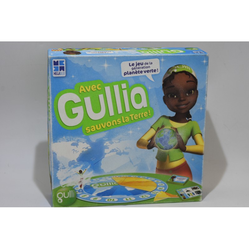 Sauvons la terre avec Gullia Edition Megableu jeu de société jeux gulli