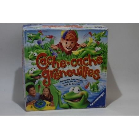 Cache Cache Grenouilles Edition Ravensburger jeu de société jeux mémo couleurs saut jouet