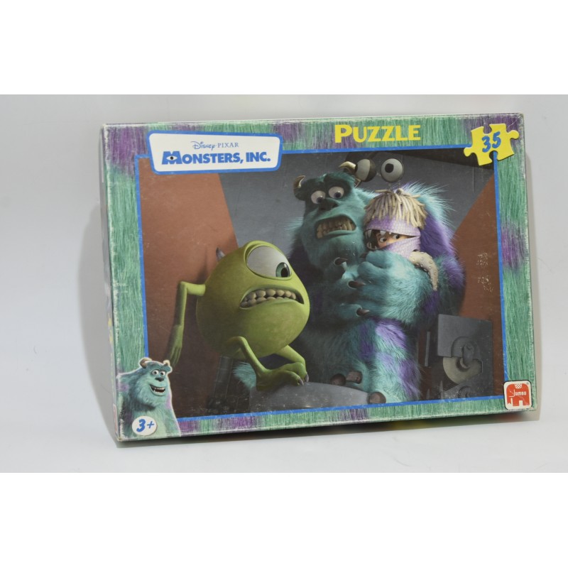 Disney Pixar Monstres et compagnie Puzzle 35 edition jumbo jeu dessin animée monsters inc