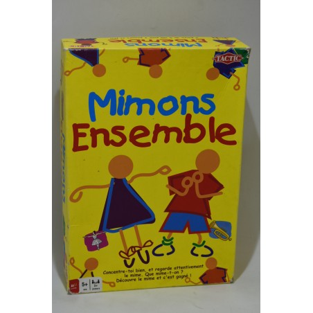 Mimons Ensemble Edition Tactic jeu de société jeux mime famille enfant