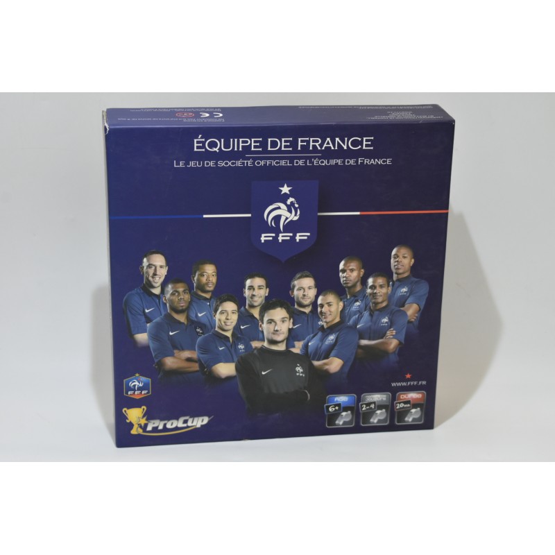 Equipe de France FFF football le jeu de société jeux edition pro cup