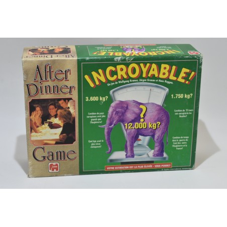 Incroyable ! Edition Jumbo After dinner game jeu de société jeux famille