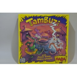 Tambuzi Edition Haba jeu de société électronique eclair jeux buzzer bongo jungle party