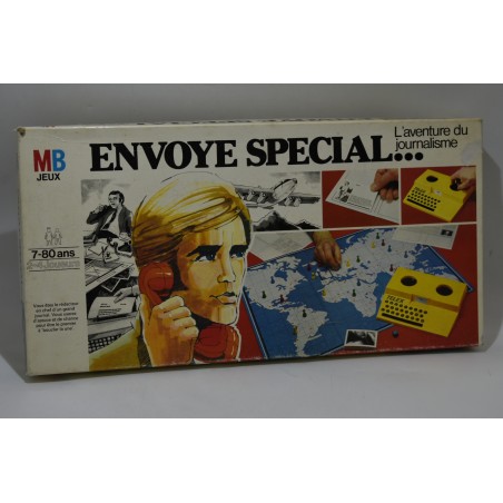 Envoyé Special 1976 Mb jeux l'aventure du journalisme jeu de société rédacteur en chef
