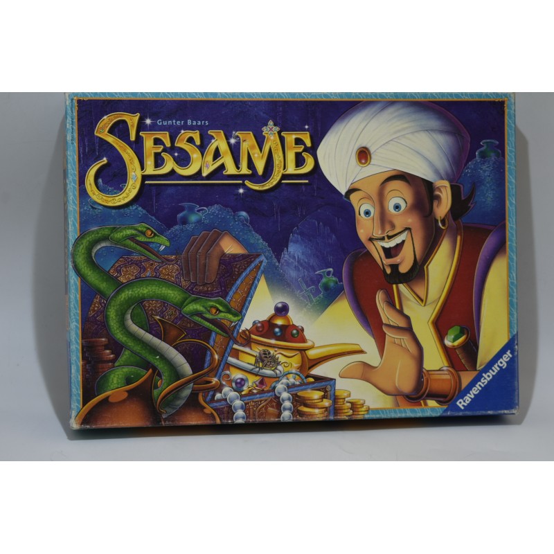 Sesame Edition Ravensburger ali baba genie jeu de société jeux pyramide trésor