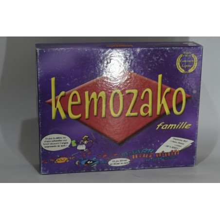 Kemozako Edition Famille jeu de société medaille d'argent concours lépine fous rires jeux