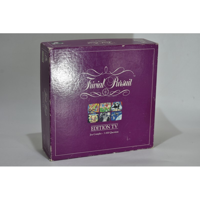 Trivial Pursuit 1992 Édition TV Parker Jeu Complet Jeux De Société