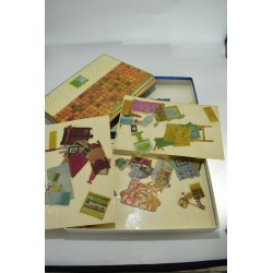 Habitations a faire vivre Edition Fernand Nathan jeu de société jeux placement composition maison