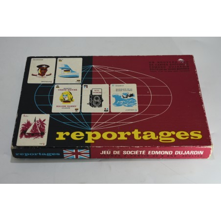 Reportages jeu de société Dujardin jeux de cartes spéciales 1000 bornes mille borne