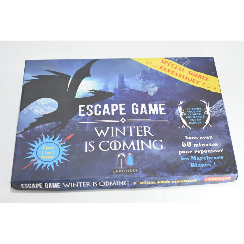 Escape game Winter Is coming Edition larousse Special Soirée fantastique marcheurs blancs