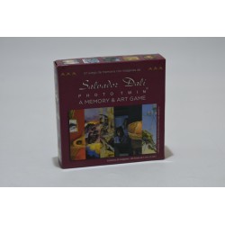 Salvador Dali Photo Twin a memory & art game jeu de société jeux memo tableau