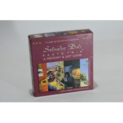 Salvador Dali Photo Twin a memory & art game jeu de société jeux memo tableau