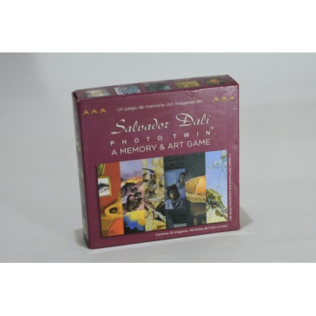 Salvador Dali Photo Twin a memory & art game jeu de société jeux memo tableau