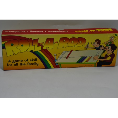 Roll a Rod Edition Heritage Toys and games Russimco jeu de société jeux Roll-a-Rod game