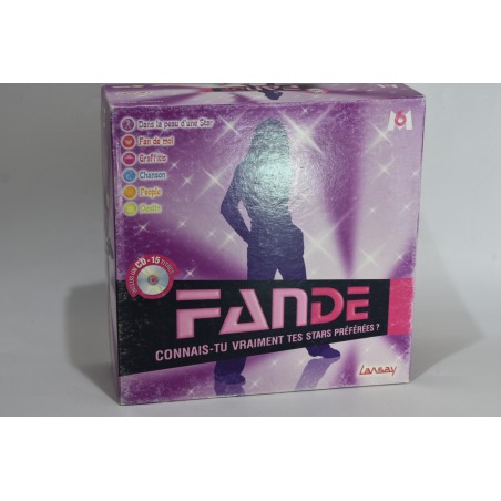 Fan De Edition lansay m6 jeu de société émission Tv jeux télévision Cd