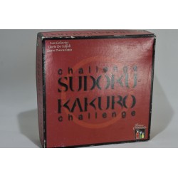 Challenge Sudoku Kakuro Edition Venice Connection jeu de société jeux Clementoni grilles