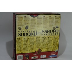 Challenge Sudoku Kakuro Edition Venice Connection jeu de société jeux Clementoni grilles