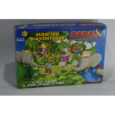 Babar Mon jeu d'aventures badou Edition dujardin jeux de société dujardin jungle party
