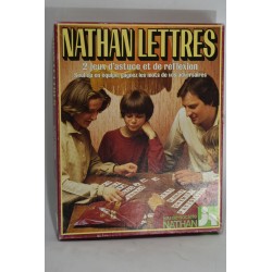 Nathan Lettres jeu de société vintage astuce réflexion jeux