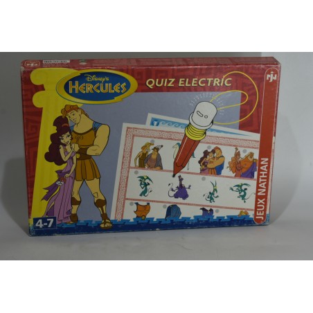 Disney Hercules Quiz Electric jeux Nathan jeu de société électronique