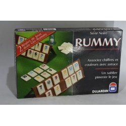 Rummy Edition Dujardin Rummikub Série Noire Gin jeu de société jeux