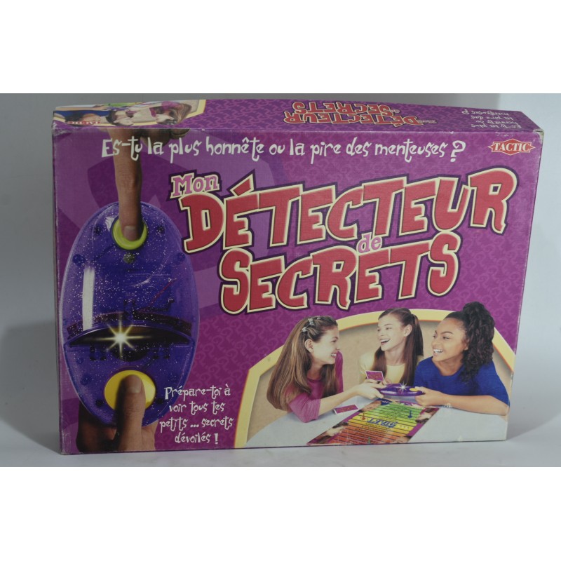Mon Détecteur de secrets Edition Tactic jeu de société téléphone secret girls