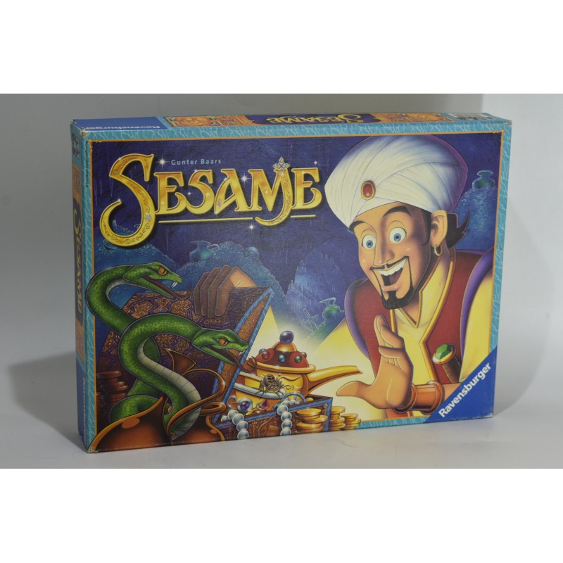 Sesame Edition Ravensburger genie ali baba  jeu de société jeux pyramide trésor