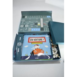 En voiture ! Mes premiers pas sur la route Edition jeunesse jeux de société jeu code de la route