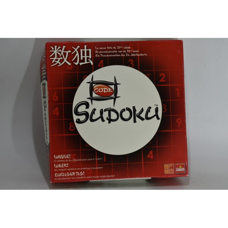 Sudoku code edition goliath jeu de société jeux casse tete