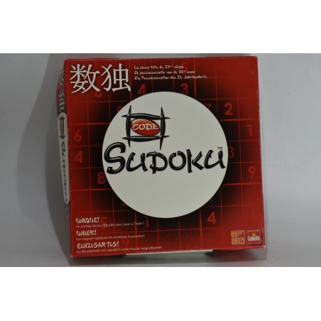 Sudoku code edition goliath jeu de société jeux casse tete