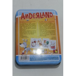 Anderland Le chien miaule le chat aboie Edition Asmodée Amigo jeu de société jeux boite métal voyage