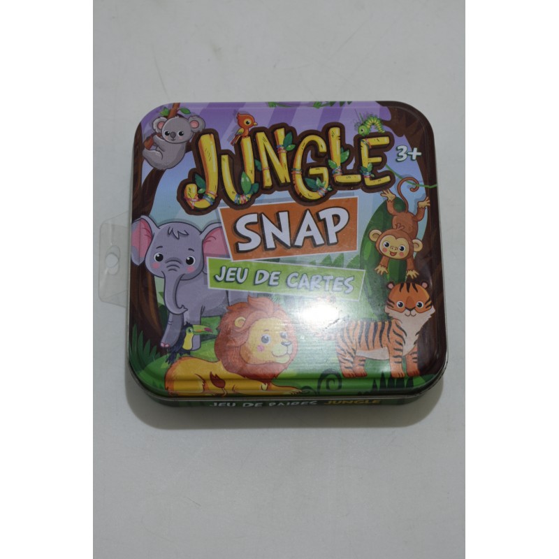 Jungle Snap jeu de cartes jeux de société animaux savane edition asmodee cocktail games gigamic