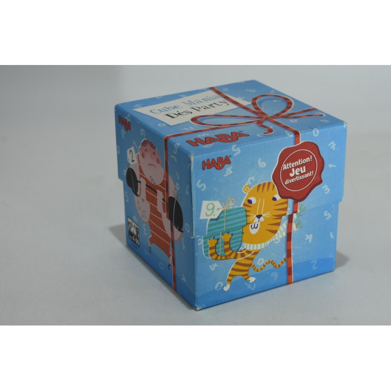 Cube Mania Dés party Edition Haba jeu de société bois