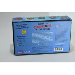 Toutes les chansons ont une histoire Edition chene jeu de société jeux quiz soirée quizz famille chants karaoké