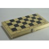 Backgammon Checkers Chess Games Set 3 in 1 classical board games jeu de société échecs damier bois