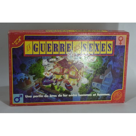 La guerre des Sexes 1990 Editions Habourdin international jeu de société jeux hommes femmes couples jeu famille sexe