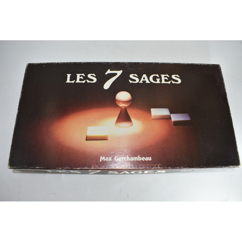Les 7 sages jeux robert laffont jeu de société tactique pion bois échecs go