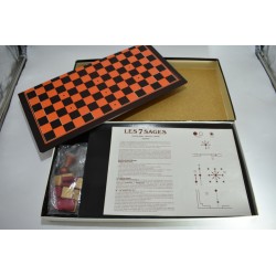 Les 7 sages jeux robert laffont jeu de société tactique pion bois échecs go