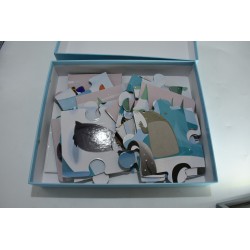 Janod Puzzle Tactile géant Eveil sens touché pole nord igloo esquimau