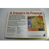 A travers la France edition Ravensburger jeu de l'oie de société jeux de parcours questions villes régions