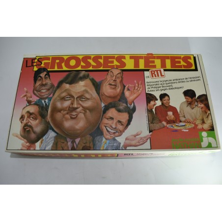 Les Grosses Têtes 1983 Edition Nathan jeu de société jeux Rtl emission radio télé tv