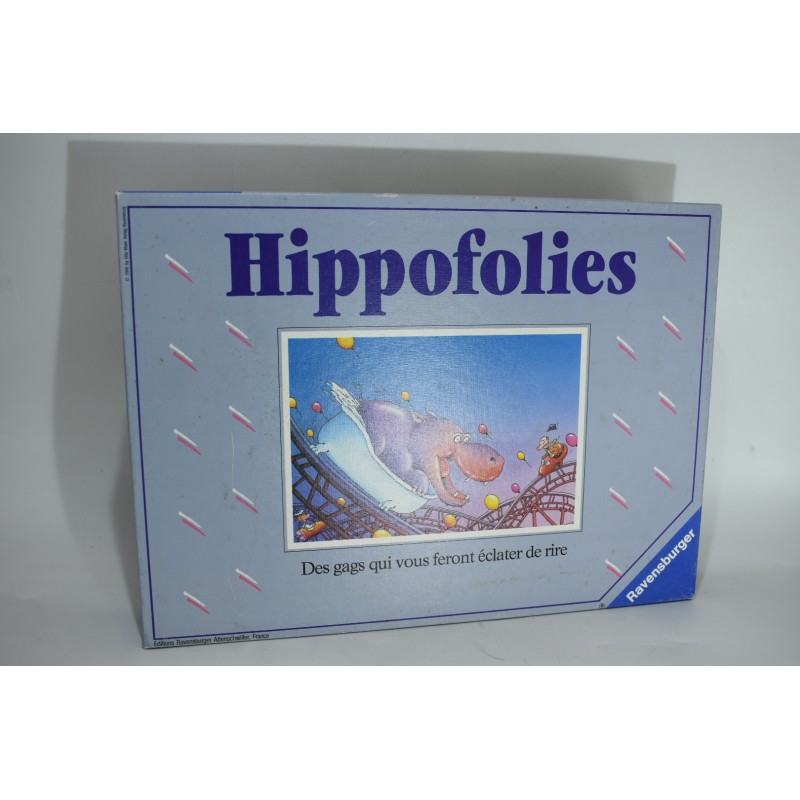 Hippofolies Editions Ravensburger jeu de société hippo gags famille rire folies