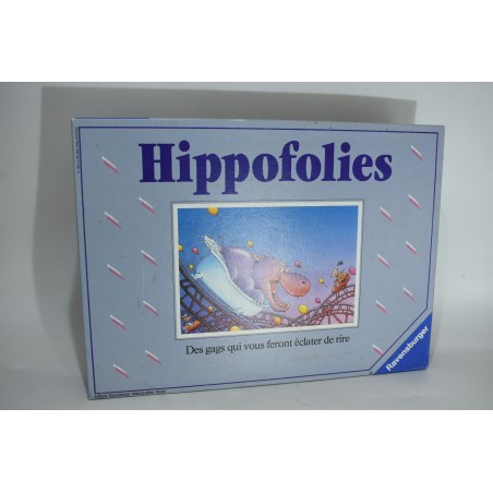 Hippofolies Editions Ravensburger jeu de société hippo gags famille rire folies