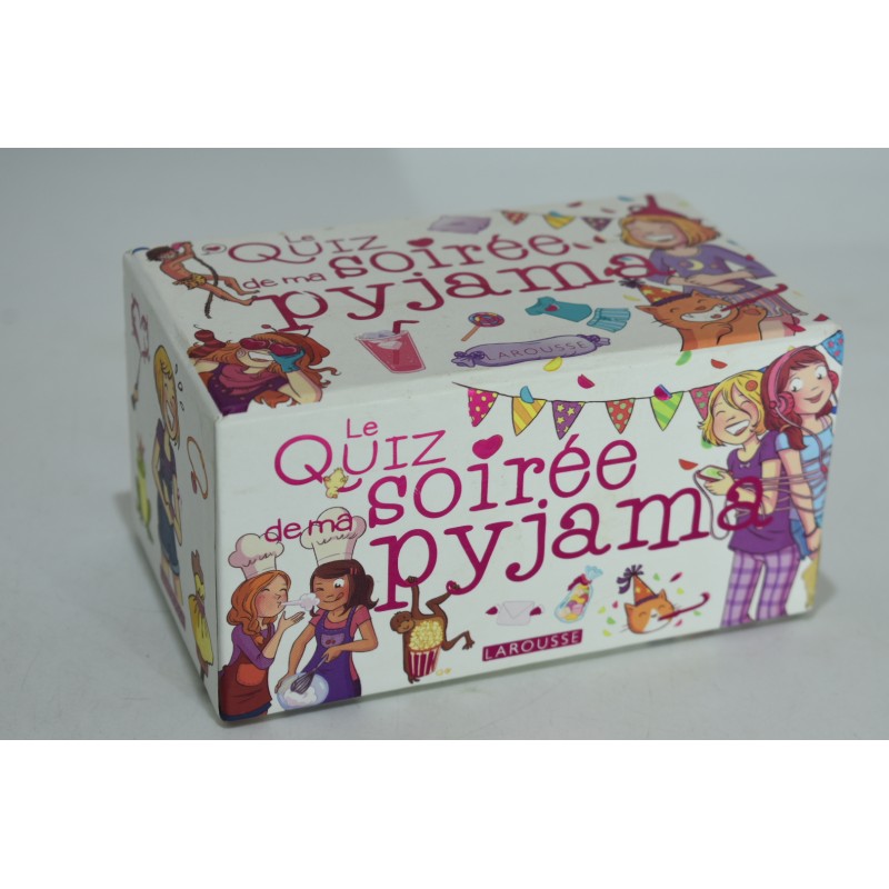 Le quiz de ma soirée pyjama Edition Larousse jeu de société soirée